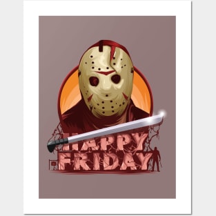 Happy Friday Posters and Art